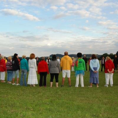 Kruh síly na krkonošské louce-Studenec