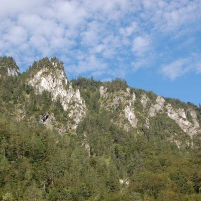 Skály Untersbergu - zářič