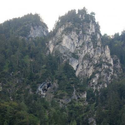 Skály Untersbergu - zářič