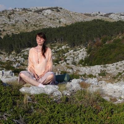 Meditace v silové zóně Biokovo